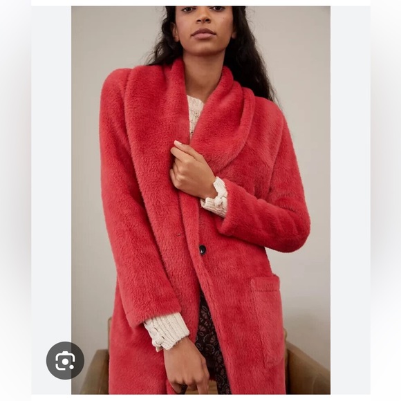 Sanctuary x Anthropologie Faux Fur Coat - Picture 9 of 11
